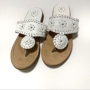 Jack Rogers | White Miss Palm Beach Sandals